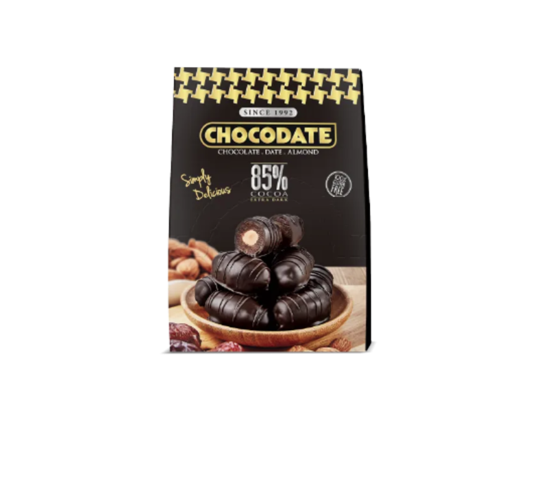 

Chocodate Excl Real Extra Dark 85% 33g Tent