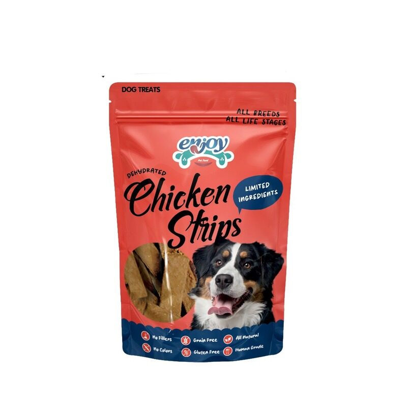 

Enjoy, Dehydrated Chicken Strips