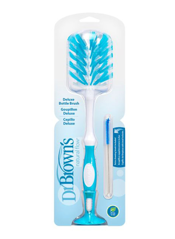 Dr. Browns Deluxe Bottle Cleaning Brush, Blue