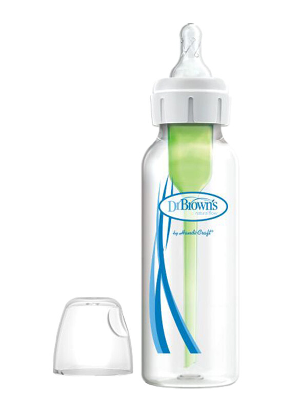 

Dr. Browns Dr.Browns Options+ PP Narrow Neck Baby Feeding Bottle, 250ml, Clear