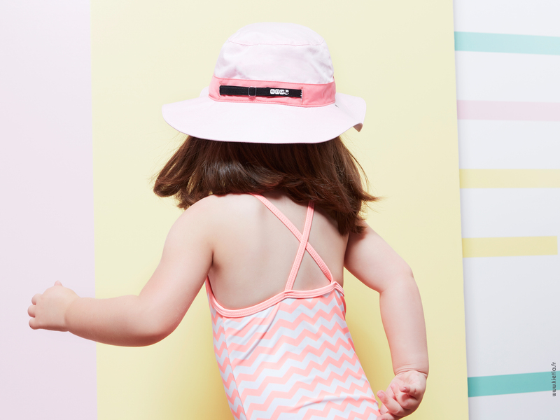 Ki Et La Kapel Anti-UV Reversible Hat for Kids, 9+ Years, 58cm, Size 6, Panama, Pink