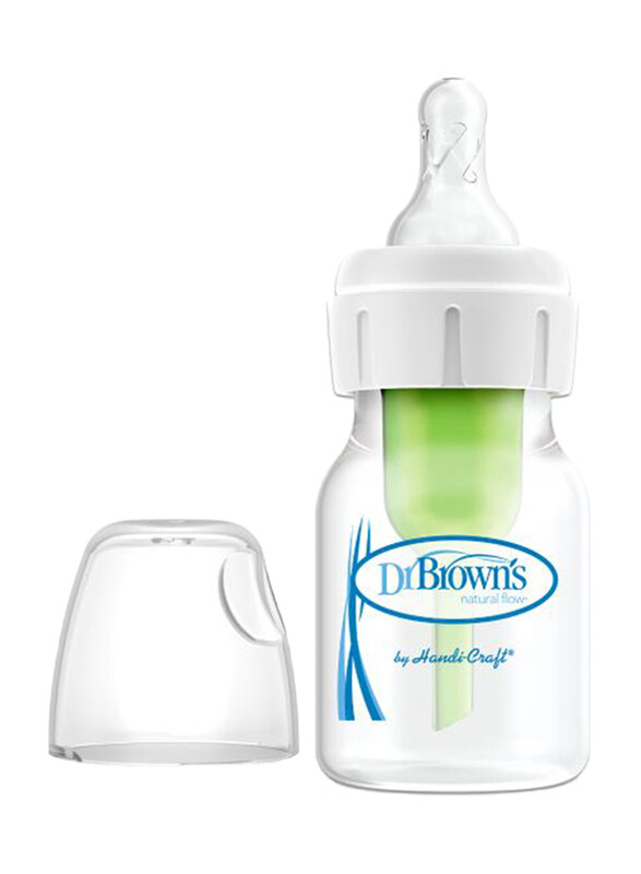 

Dr. Browns Dr.Browns Options+ PP Narrow Neck Baby Feeding Bottle, 60ml, Clear