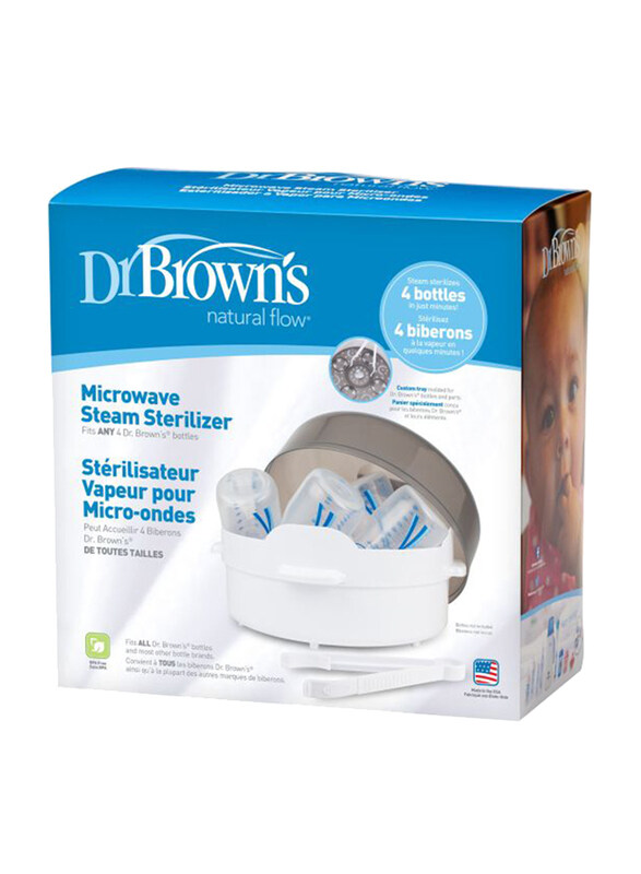 

Dr. Browns Microwave Sterilizer with No Bottles, Clear