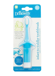 Dr. Browns Infant-to-Toddler Toothbrush for Baby, Blue