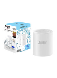 PuriPro Replaceable Shower Filter Cartridge with Several Models & Multi Stages, White