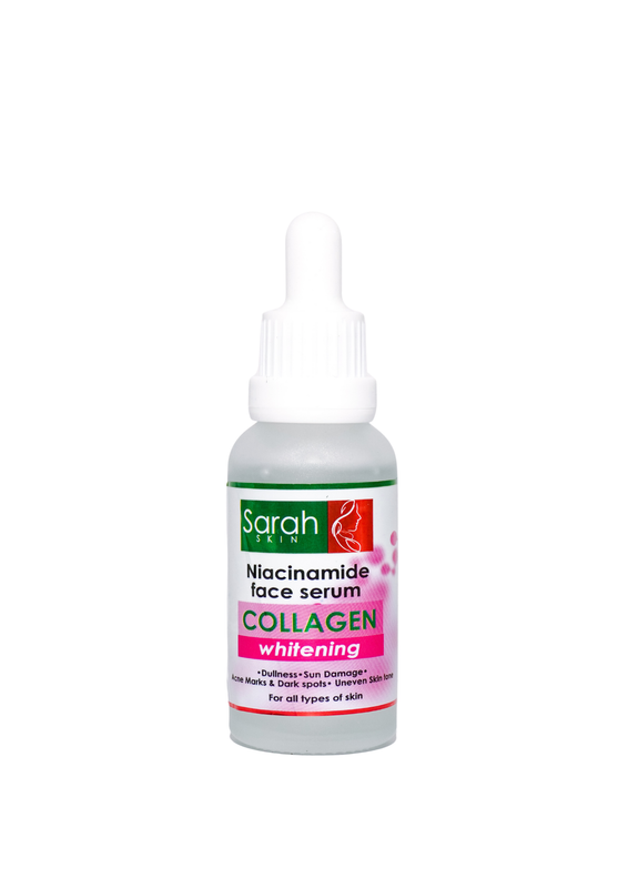 

SARAH SKIN NIACINAMIDE FACE SERUM COLLAGEN WHITENING