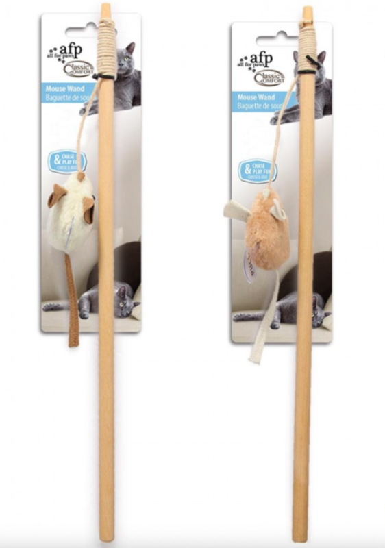 

All For Paws Classic Comfort Mouse Wand 2 pcs