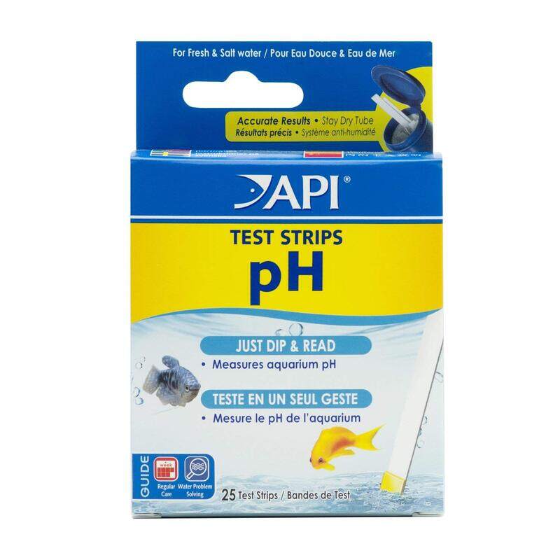 

API pH Test Strips 25 count