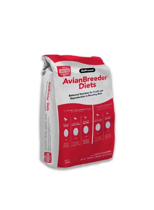 

Zupreem AvianBreeder FruitBlend Diet Cockatiels 40lb