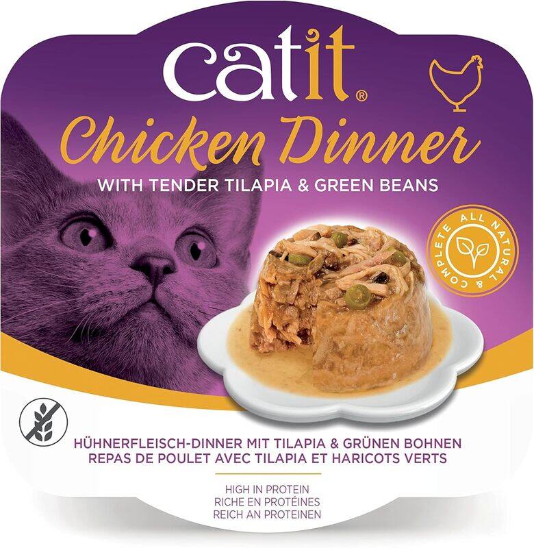 

Catit Chicken Dinner Tilapia Green Beans 6pcs