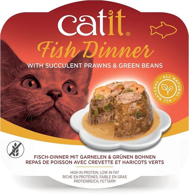 

Catit Fish Dinner Shrimp Green Beans 6pcs