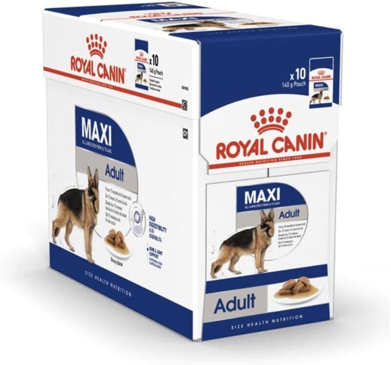 

Royal Canin Size Health Nutrition Maxi Adult (WET FOOD - Pouches)