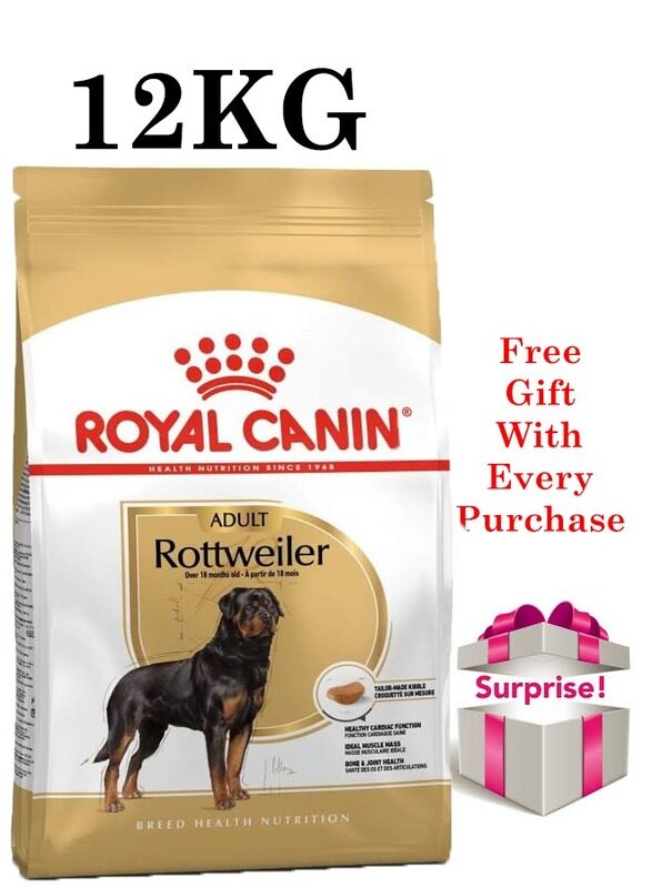 

Royal Canin Breed Health Nutrition Rottweiler Adult 12 KG