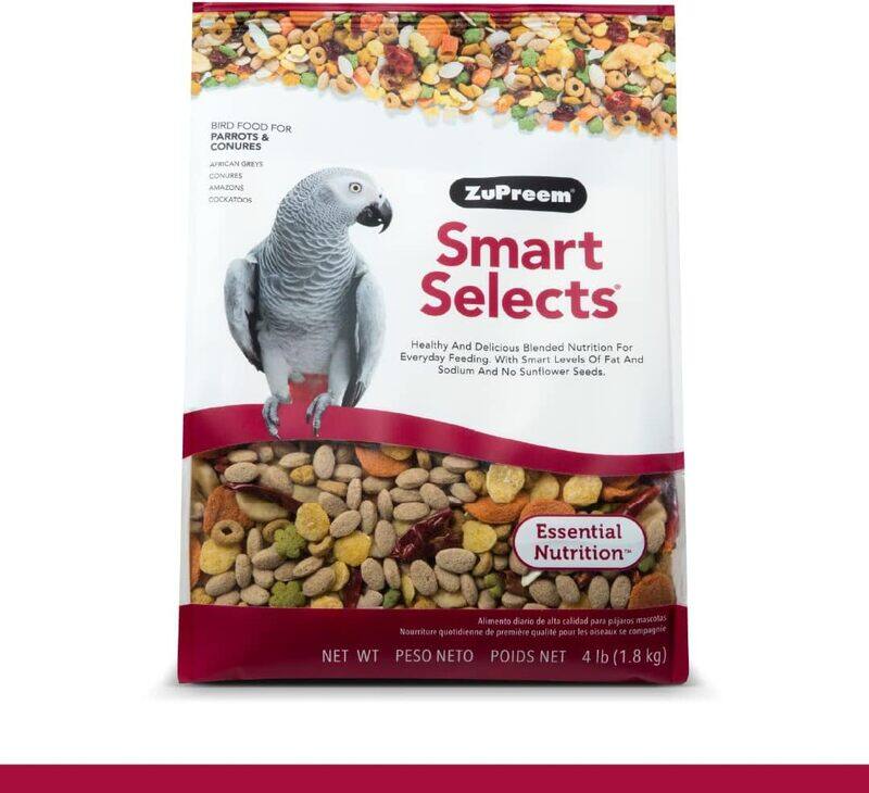 

Zupreem Smart Selects Parrots And Conures 4lb