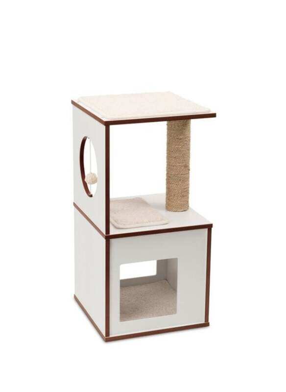 

Catit Premium Cat Furniture V Box Small White