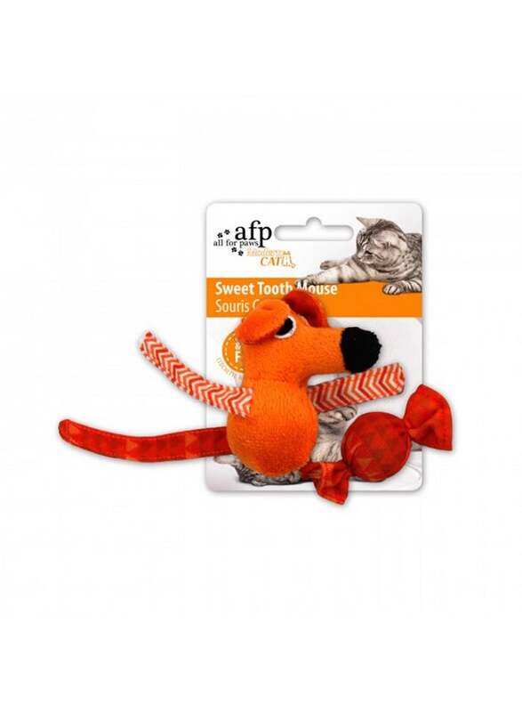 

All For Paws Sweet Tooth Mouse Orange