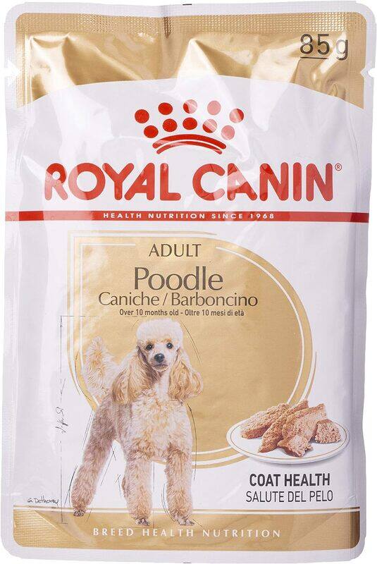 

Royal Canin Breed Health Nutrition Poodle Adult (WET FOOD - Pouches)