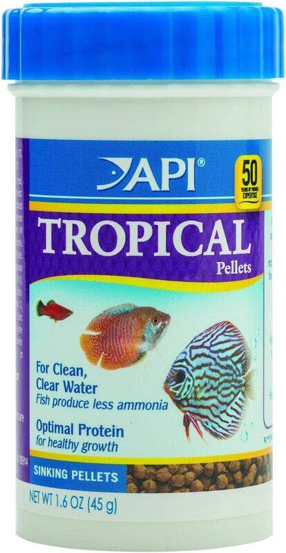 

API Pellets Tropical Fish Food 4.2 OZ