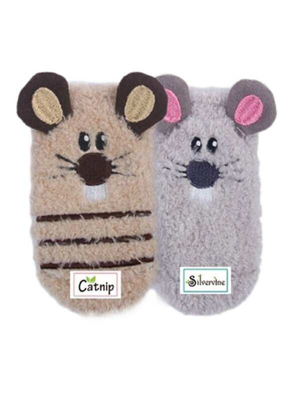 

All For Paws Sock Cuddler Mouse Sock 2 Pack