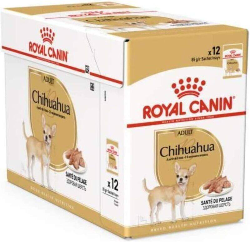 

Royal Canin Breed Health Nutrition Chihuahua Adult (WET FOOD - Pouches)
