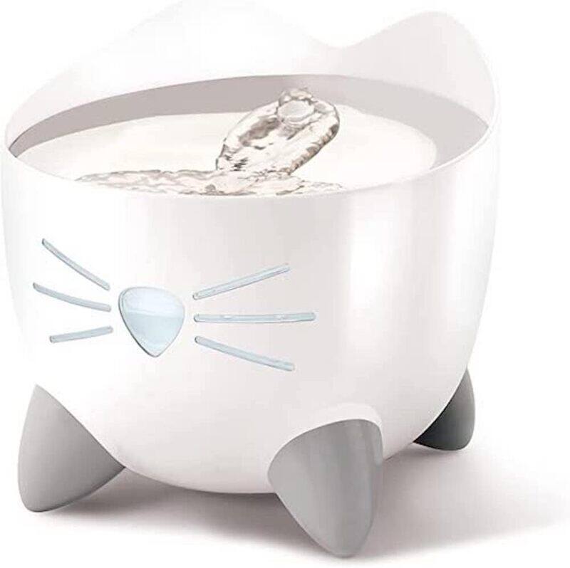 

Catit PIXI Stainless Steel Fountain 2.5L White