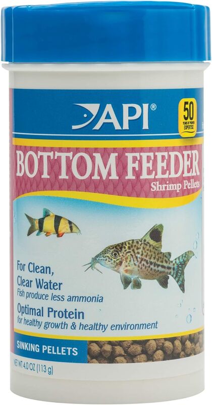 

API Bottom Feeder Pellets with Shrimp 4 OZ