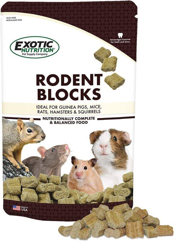 

Exotic Nutrition Rodent Blocks 1 lb