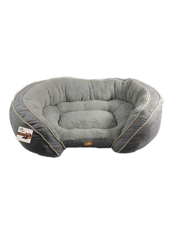 

All For Paws Luxury Lounge Bed M Grey