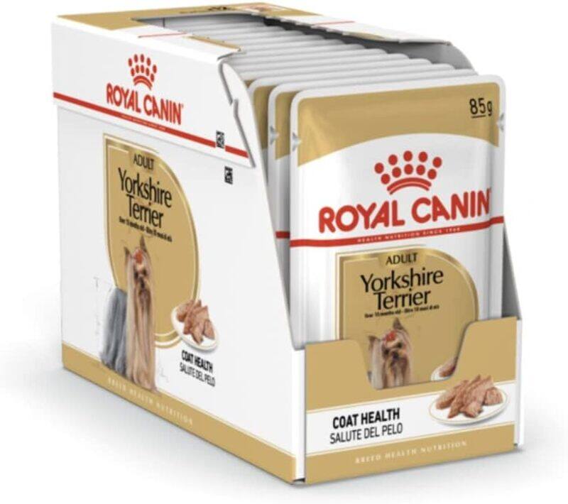 

Royal Canin Breed Health Nutrition Yorkshire Adult (WET FOOD - Pouches)