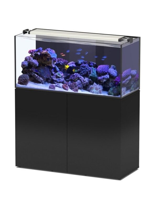 

Aqualantis AQUAVIEW 120 AQUARIUM And CABINET 278L 2WD BLACK 120x50x55cm