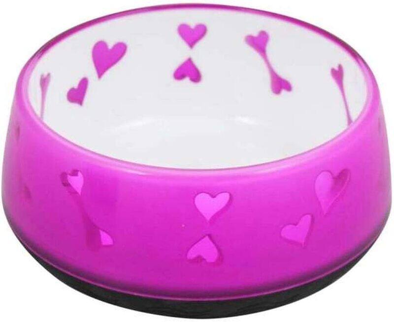 

All For Paws Dog Love Bowl Pink L