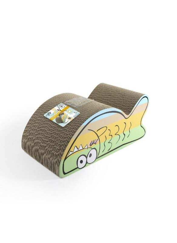 

All For Paws Catoon Belly Rubbing Fish Scratcher