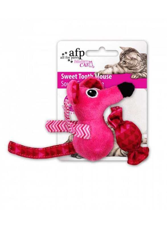 

All For Paws Sweet Tooth Mouse Pink