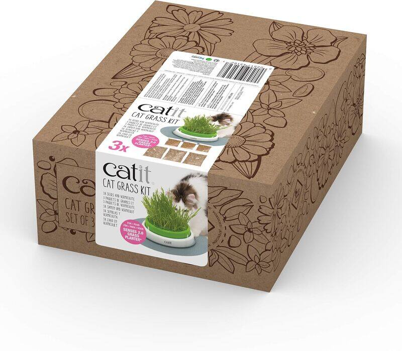 

Catit Cat Grass Kit set of 3