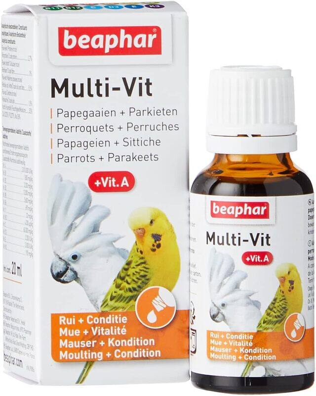 

Beaphar Multi-Vit Parrots 20ml