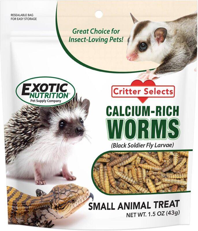 

Exotic Nutrition Calcium Rich Worms 1.5 oz
