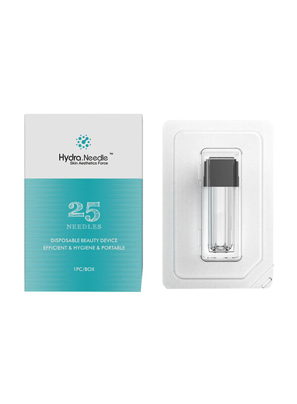 

Hydra. Needle HN25 Microneedling Needle Roller, Clear/Black