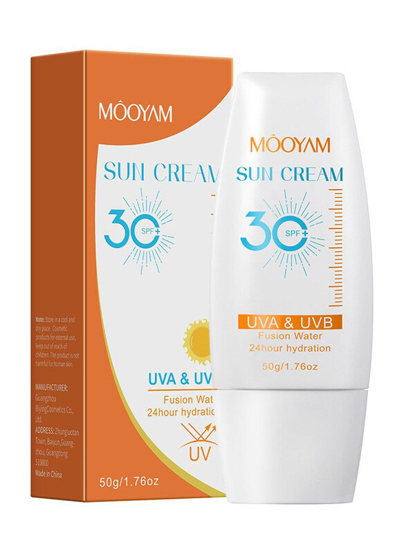 

Mooyam Sun Cream Uva & Uvb Fusion Water 24 Hour Hydration, 50g