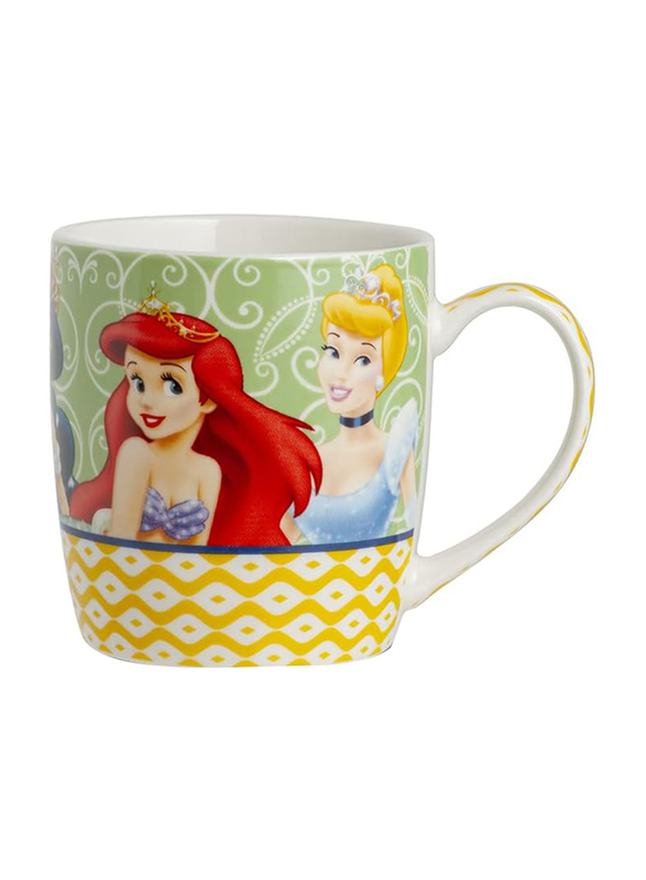 

Egan 360ml Bone China Disney Princess Coffee & Tea Mug, 102007, Multicolour