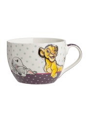 Egan 520ml Bone China Disney Animals Breakfast Mug, 102002, Multicolour