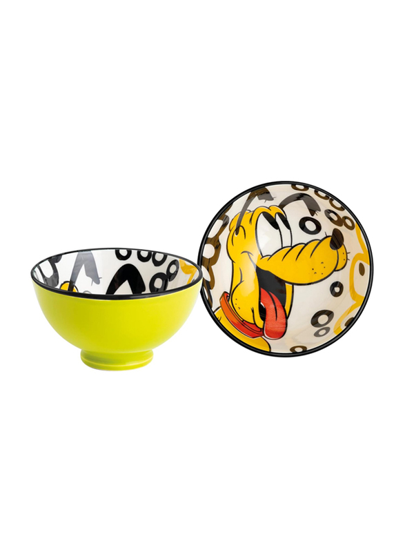 Egan 300ml Stoneware Disney Forever & Ever Pluto Small Bowl, 103036, Multicolour