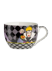 Egan 520ml Bone China Disney Villains Breakfast Coffee & Tea Mug, 102006, Multicolour