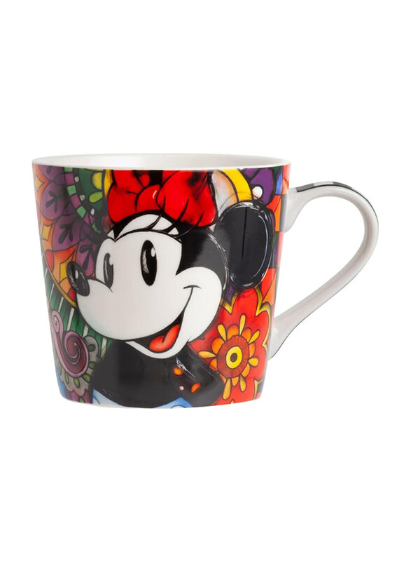 

Egan 430ml Bone China Disney Minnie Coffee & Tea Mug, 103002, Multicolour