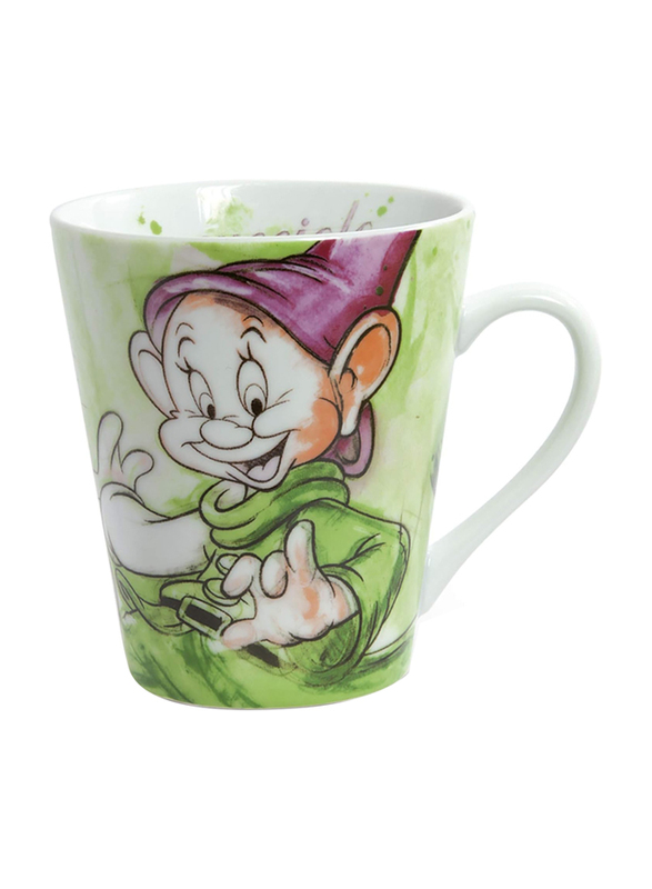 Egan 380ml Porcelain Simplet 7 Dwarfs Mug, PWS21/1CU, Multicolour