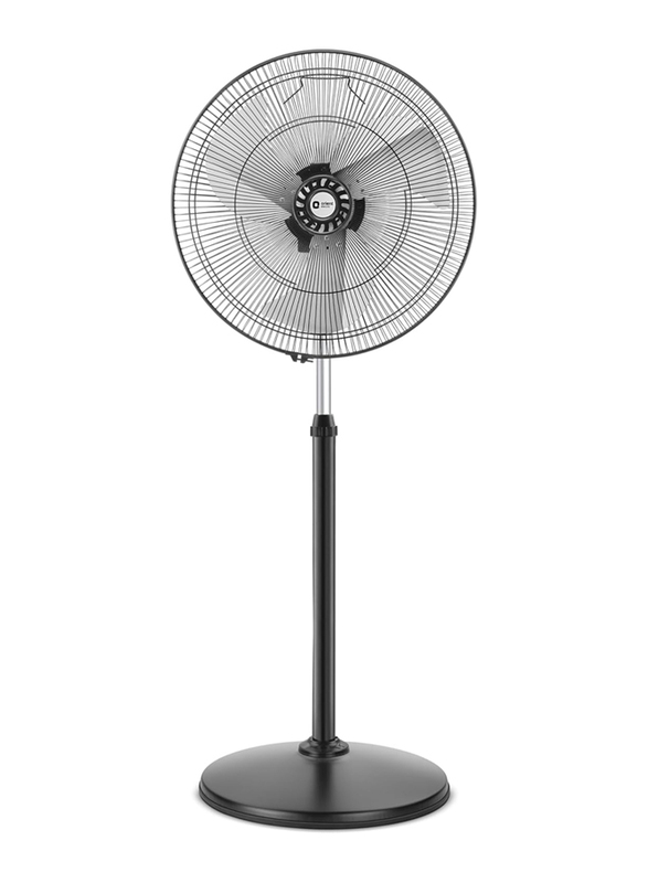 Orient 18-Inch Tornado Electric Stand Fan with Metal Blade, Black