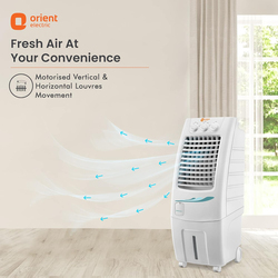 Orient 30L Electric Supercool Personal Air Cooler, CP3001H, White