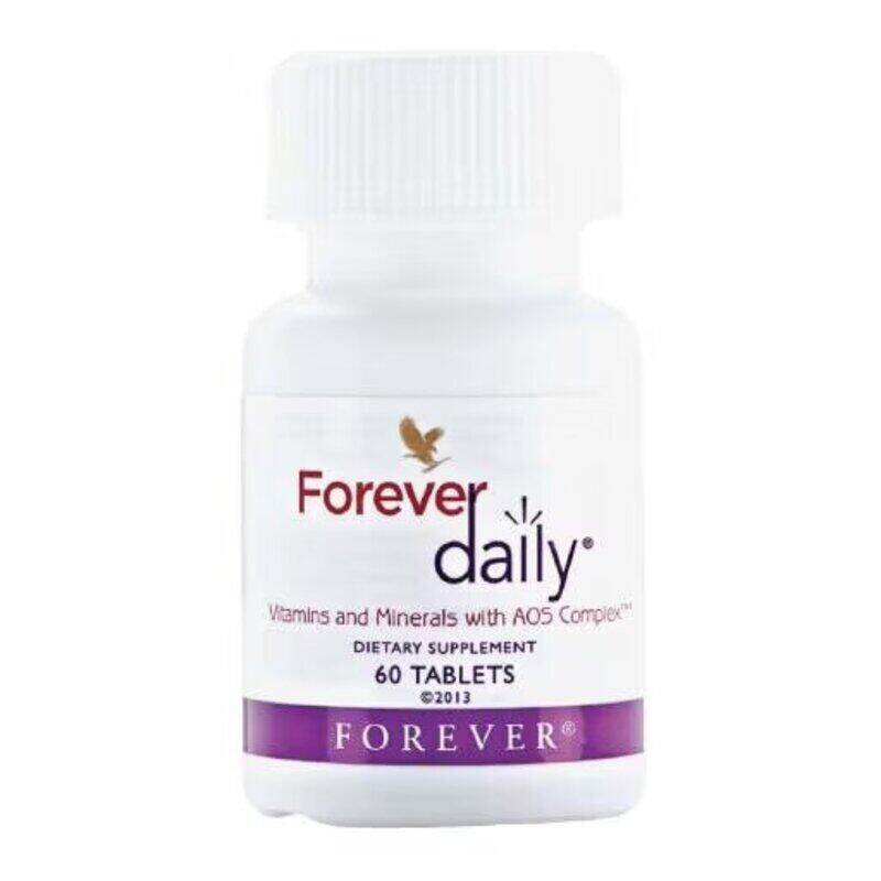 

Forever Living FOREVER DAILY , 2 tablets daily as a dietary supplement