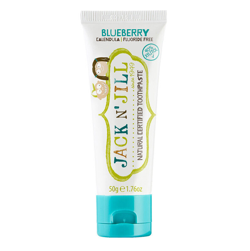 Jack N' Jill Kids Natural Toothpaste - Blueberry Flavour 1 X 50G