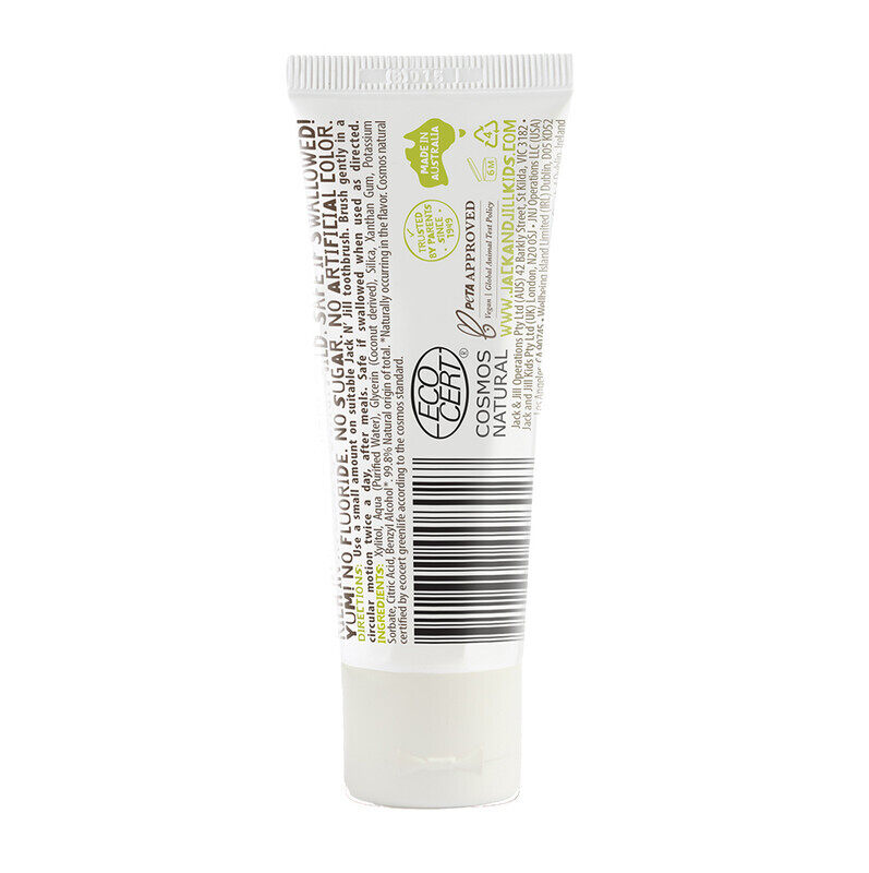 Jack N' Jill Kids Natural Toothpaste - Flavour-Free 1 X 50G