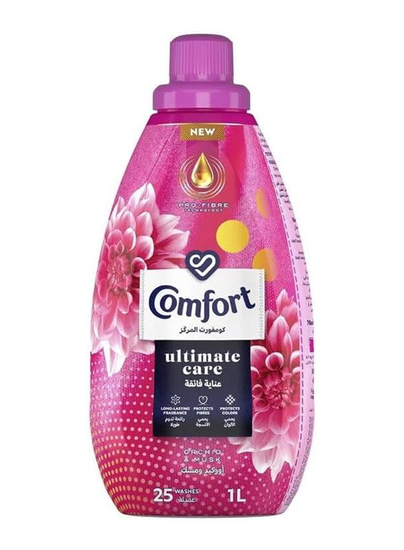 

Generic Comfort Ultimate Care Orchid & Musk Concentrated Fabric Softener, 1 Litter